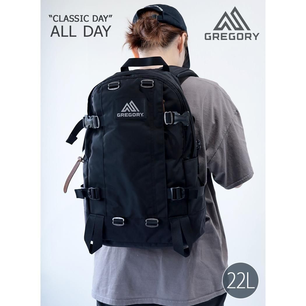 GREGORY ALL DAY PACK BLACK グレゴリー オールデイ バッグ ( 黒 リュック メンズ レディース 1410181041BLACK )