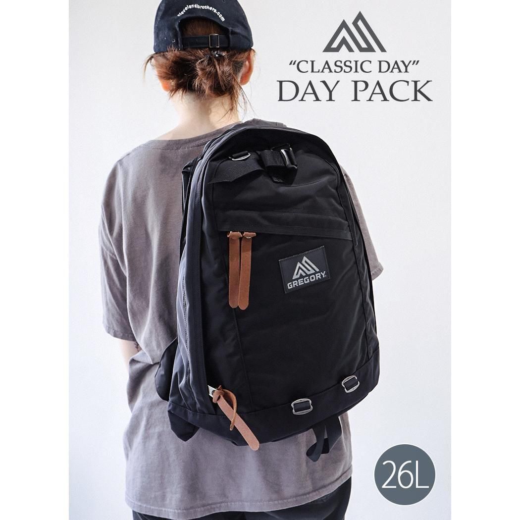 GREGORY DAY PACK BLACK グレゴリー デイパック バッグ ( 黒 リュック メンズ レディース 1410161041BLACK )