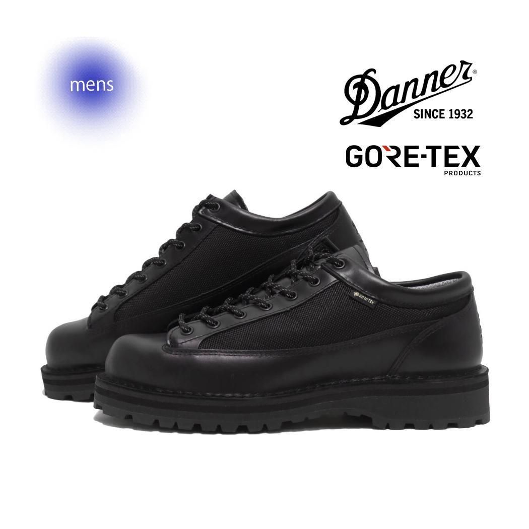 Danner FIELD LOW R BLACK ʡ ե   ֡ ( ֥å   쥶 ƥå D123200BLK )