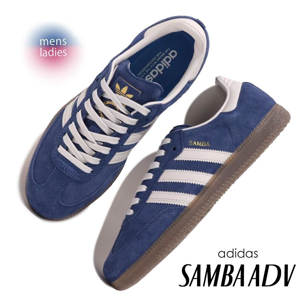 adidas SAMBA ADV DARK BLUE アディダス サンバ スニーカー