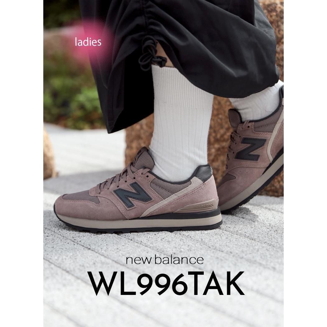 NEW BALANCE WL996TAK MD.BROWN ニューバランス スニーカー