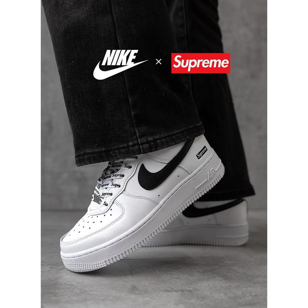 NIKE AIR FORCE 1 LOW SP × SUPREME WHITE ナイキ エアフォース × シュプリーム スニーカー ( ホワイト メンズ コラボ CU9225-102 )