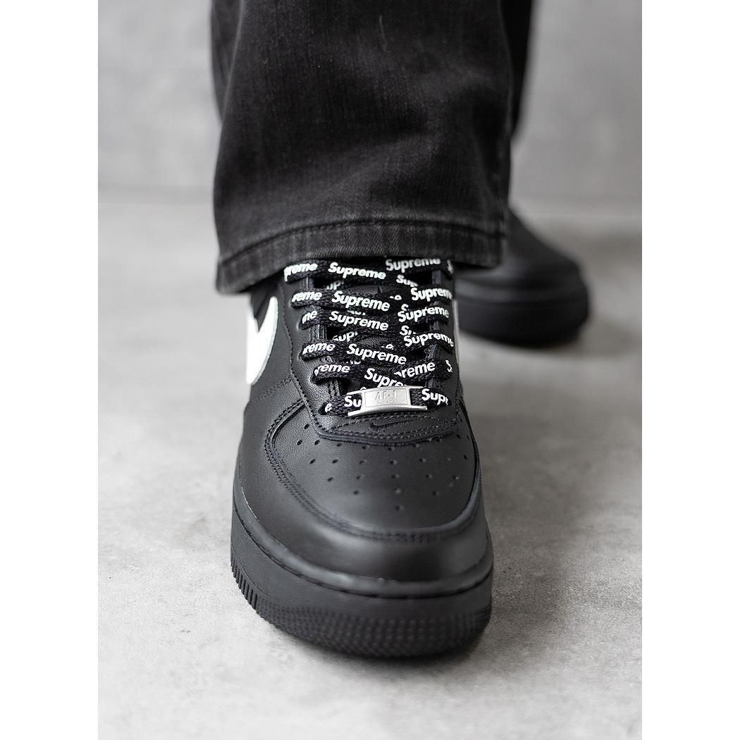 NIKE AIR FORCE 1 LOW SP × SUPREME BLACK ナイキ エアフォース × シュプリーム スニーカー ( ブラック メンズ コラボ CU9225-002 )