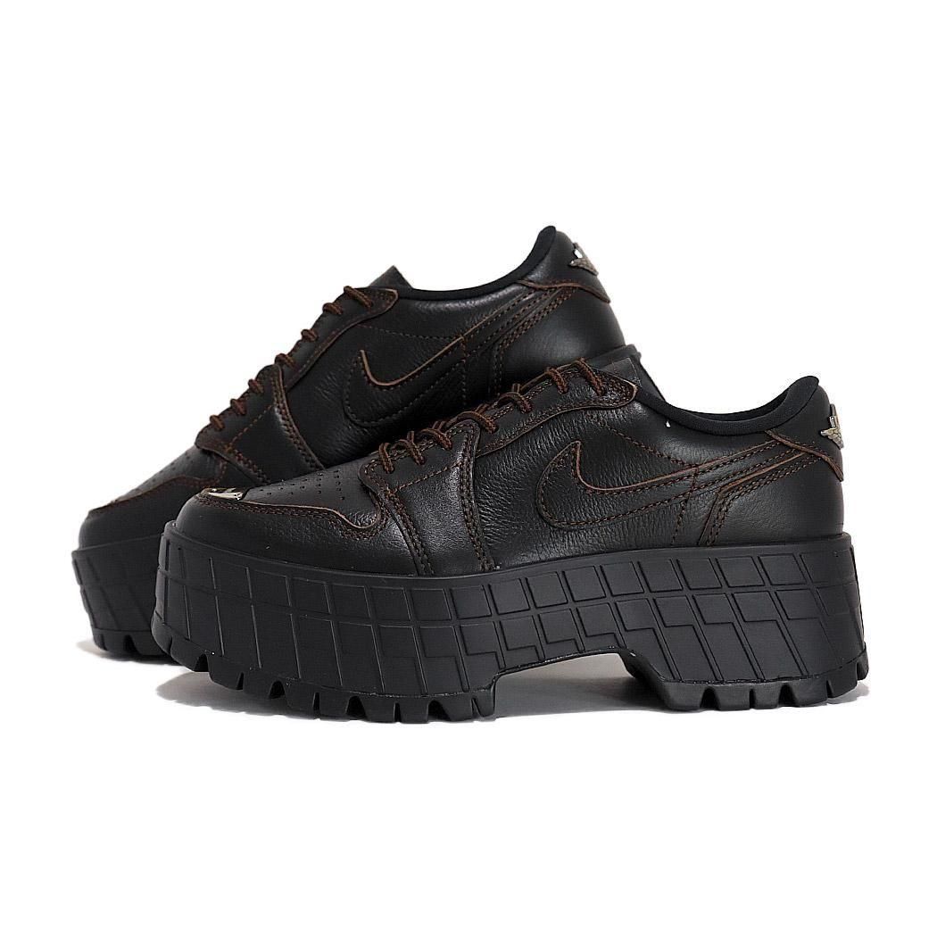 NIKE Air Jordan 1 Brooklyn Low BLACK/CACAO ナイキ ウィメンズ エア ジョーダン 1 ブルックリン ロー スニーカー ( 厚底 HF3184-002 )