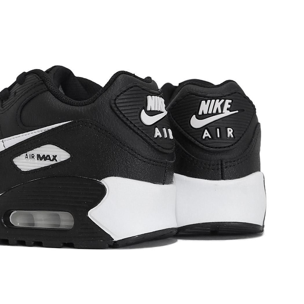 NIKE Air Max 90 LTR GS BLACK/WHITE ナイキ エアマックス90 スニーカー ( ブラック 黒 レディース 厚底 CD6864-029 )