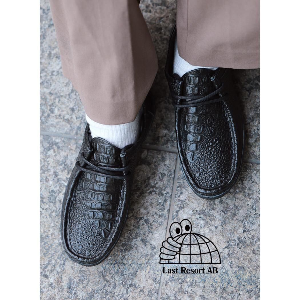LAST RESORT AB VM006 MOC CROC BLACK CROC 饹ȥ꥾ å  ˡ ( ֥å  쥶 ˳  )