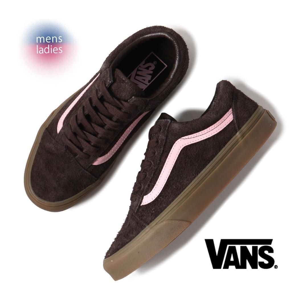 VANS OLD SKOOL BROWN/PINK Х ɥ ˡ ( ֥饦 㿧 ԥ  ǥ  VN000E9TRPK )