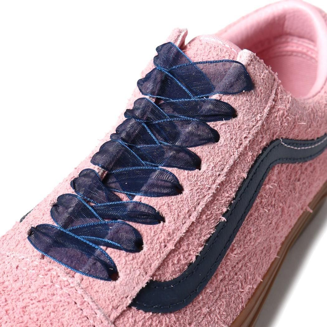 新品　エックスガール　バンズ限定ハイカット25.5cm ピンクブルーネイビー完売 新品エックスガールバンズ限定ハイカット25.5cm ピンクブルー