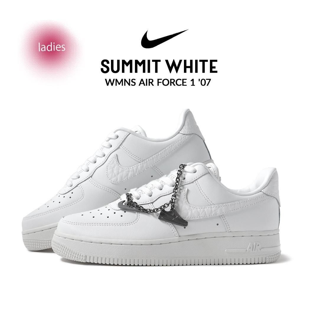 NIKE WMNS AIR FORCE 1 '07 LO SUMMIT WHITE ʥ   ե 1 ˡ ( ۥ磻  ǥ IM6485-121 )