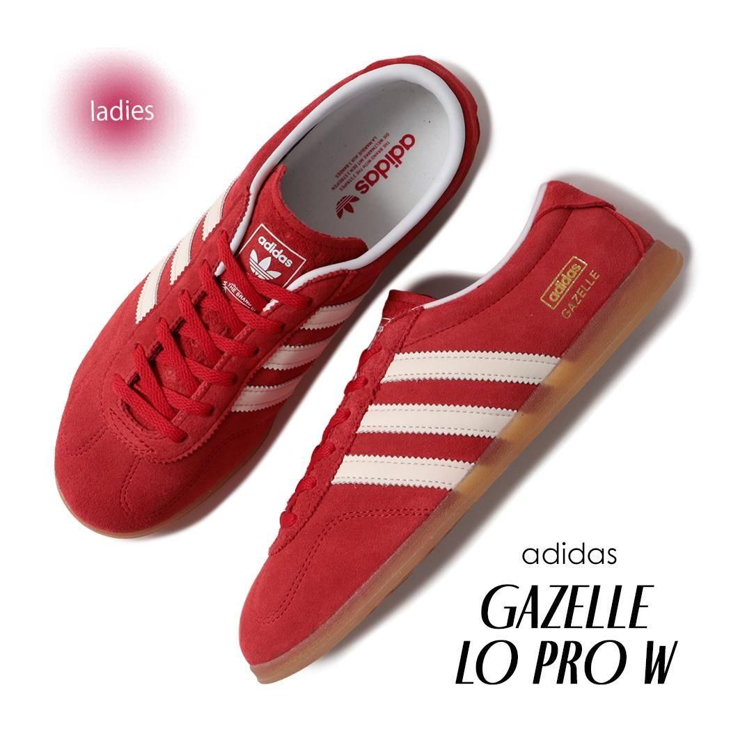 adidas GAZELLE LO PRO W BETTER SCARLET ǥ  ˡ ( å  åĥ졼 ǥ  JR5744 )