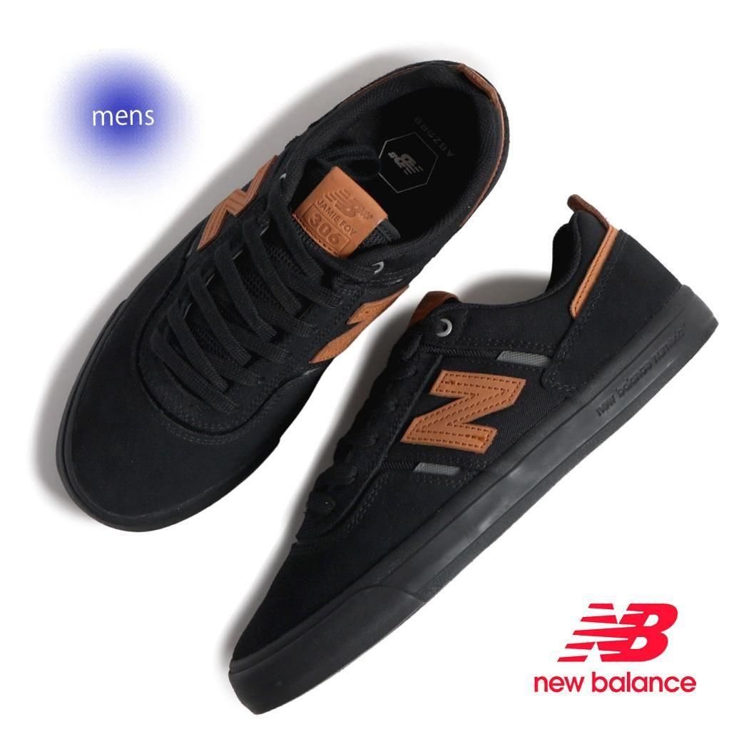 超人気！完売！New Balance 306 ブラック スケートシューズ NEW BALANCE NUMERIC】Jamie Foy 306 BON カラー：black with