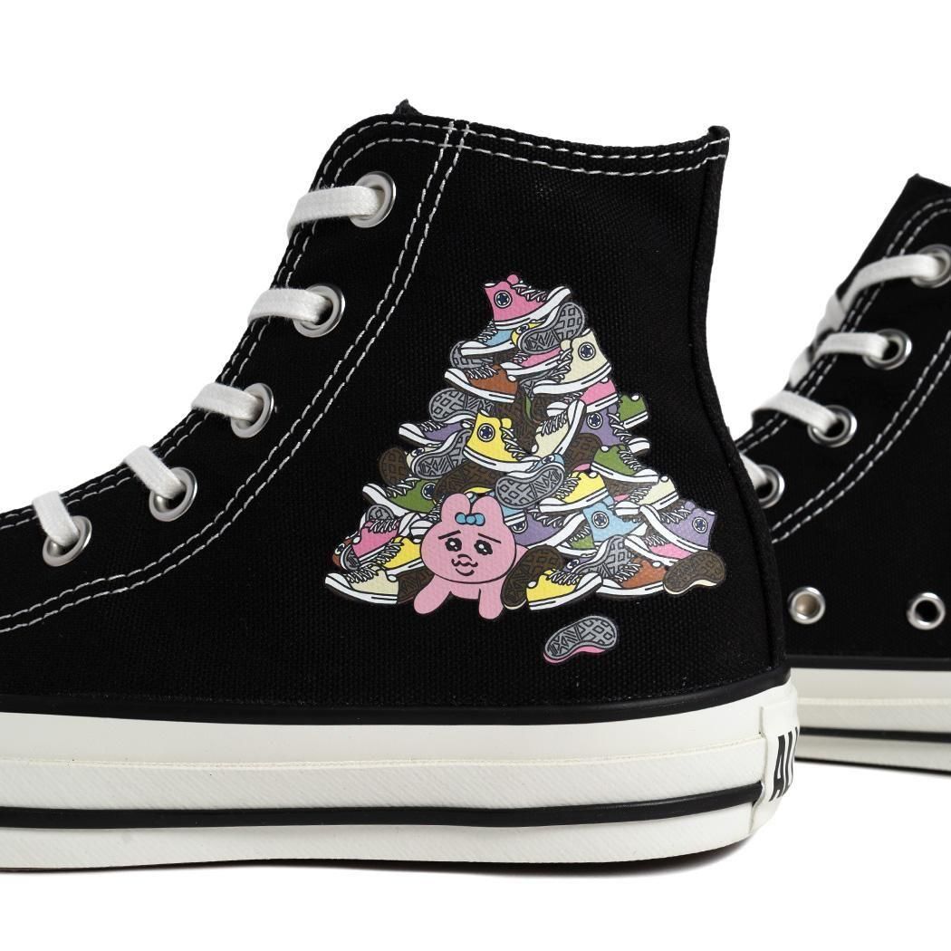 ポニョです₊⁎⁺˳✧༚ CONVERSE ALL STAR PLTS OG HI / KAWAISOUNI! BLACK コンバース