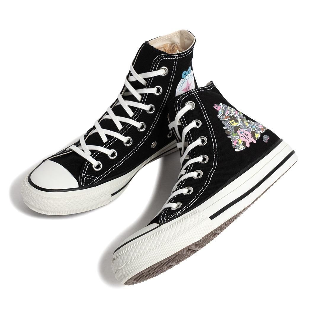 CONVERSE ALL STAR KM HI / KAWAISOUNI! BLACK コンバース