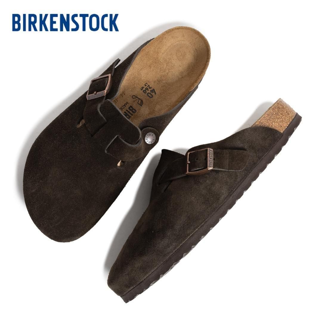 BIRKENSTOCK BOSTON REGULAR FIT MOCCA ӥ륱󥷥ȥå ܥȥ  ( ֥饦 㿧   쥶 쥮顼 60901 )