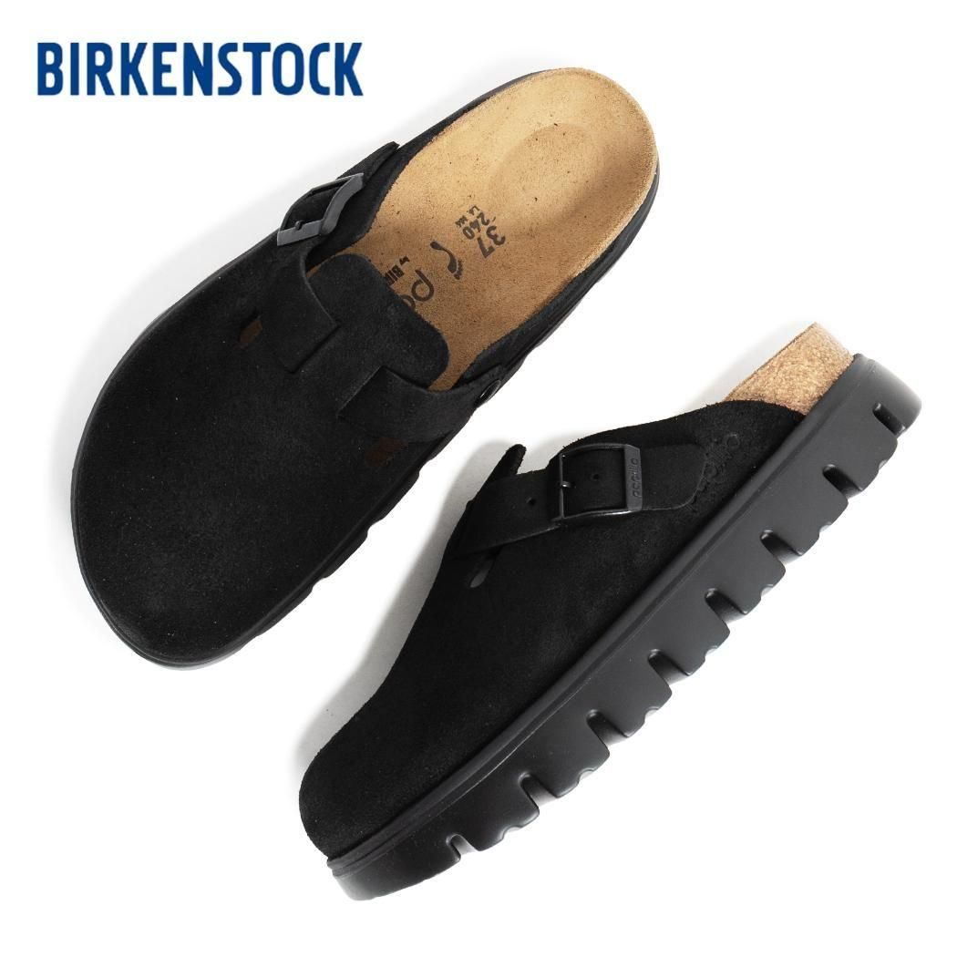 BIRKENSTOCK BOSTON CHUNKY NARROW FIT BLACK ӥ륱󥷥ȥå ܥȥ 󥭡  ( ֥å  ǥ  1028317 )