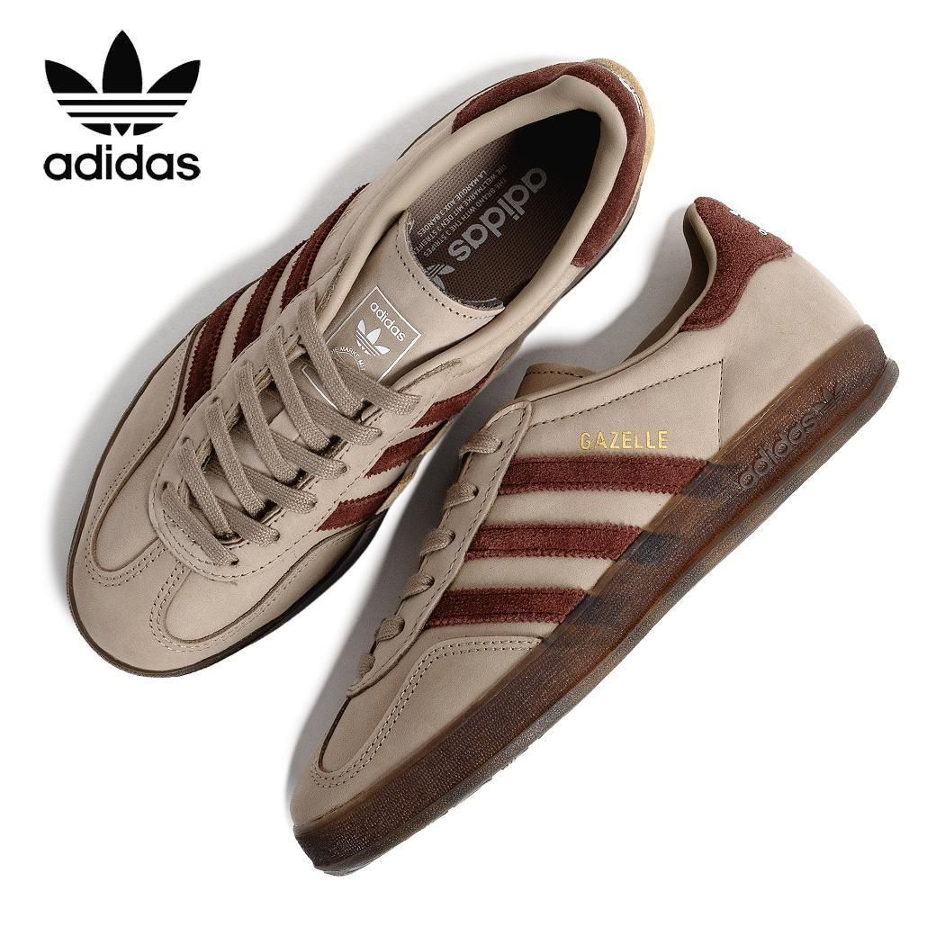 adidas GAZELLE INDOOR TRACE KHAKI ǥ  ɥ ˡ ( ١ 쥶  ǥ åĥ졼 JQ8387 )