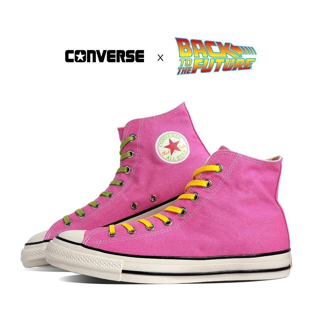 CONVERSE ALL STAR AGED HI BACK TO THE FUTURE PINK コンバース