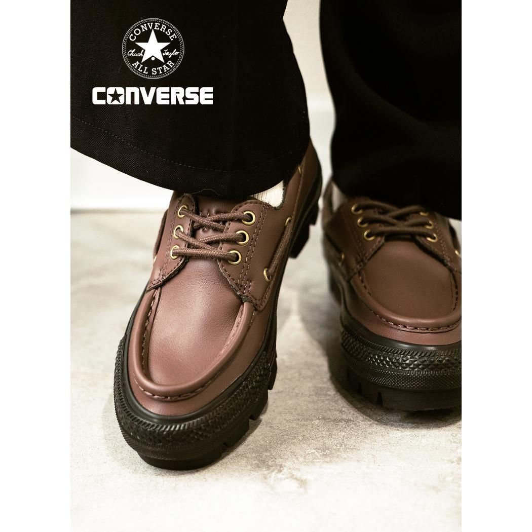 CONVERSE ALL STAR CHUNK MS OX DARK BROWN コンバース オールスター