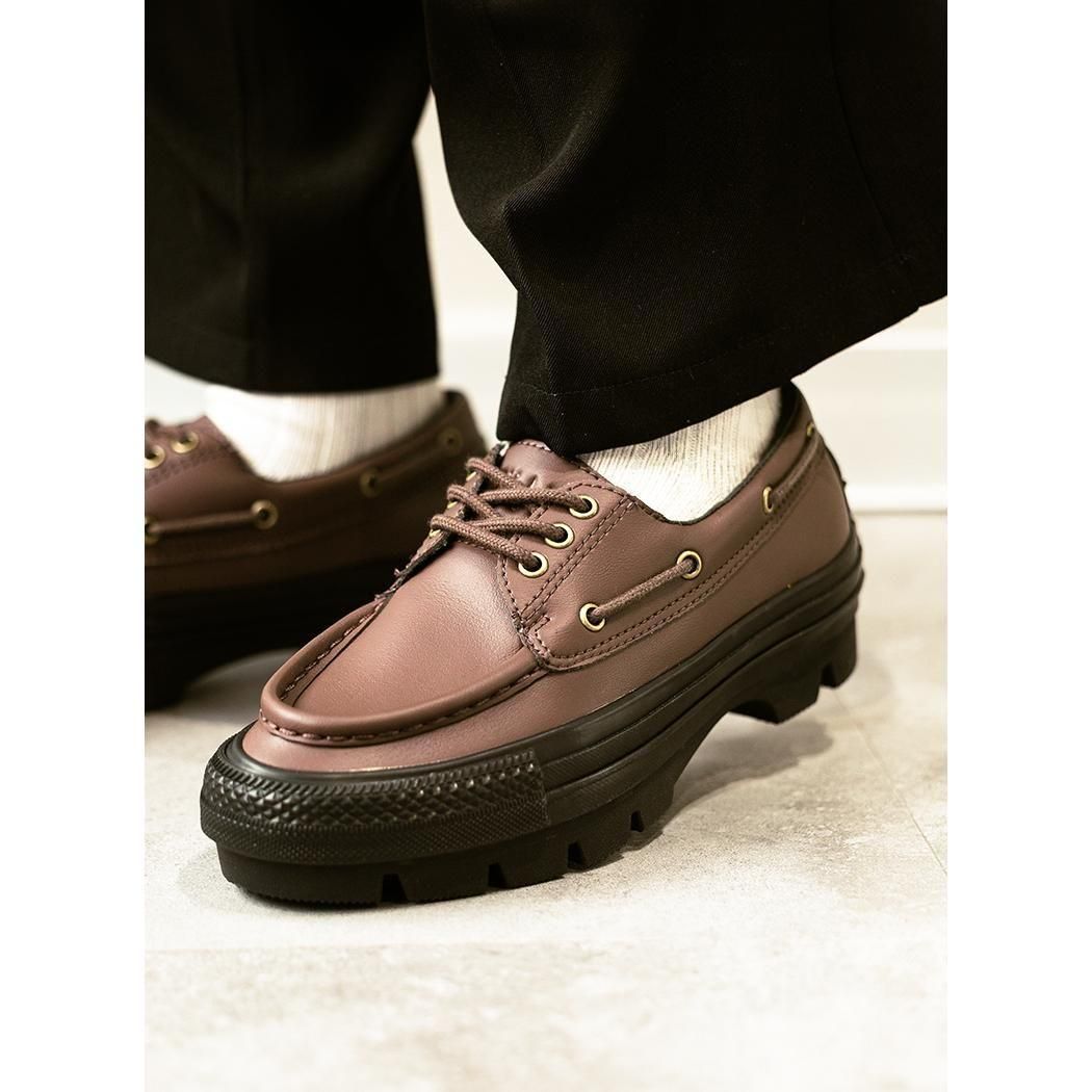 CONVERSE ALL STAR CHUNK MS OX DARK BROWN С 륹  ˡ ( ֥饦 㿧 쥶  ǥ 31316771 )