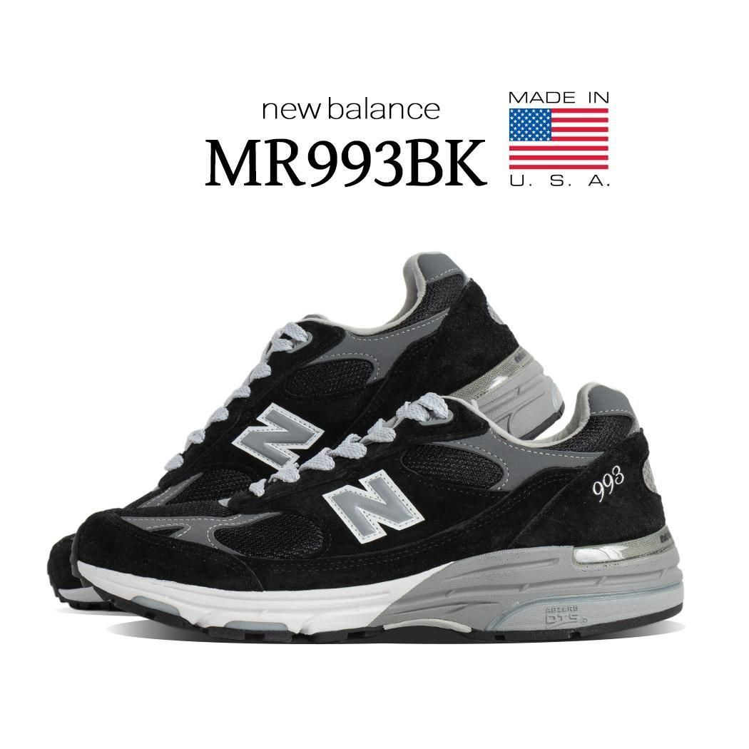 NEW BALANCE MR993BK BLACK ˥塼Х ˡ ( ֥å   Made in USA 990 991 992 1906 9060 )