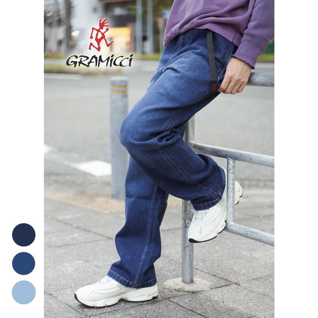 GRAMICCI STRETCH DENIM REGULAR FIT PANT ߥ ȥå ǥ˥ 쥮顼 եå ѥ ܥȥॹ ( ǥ˥ѥ GMP5-SJP13 )