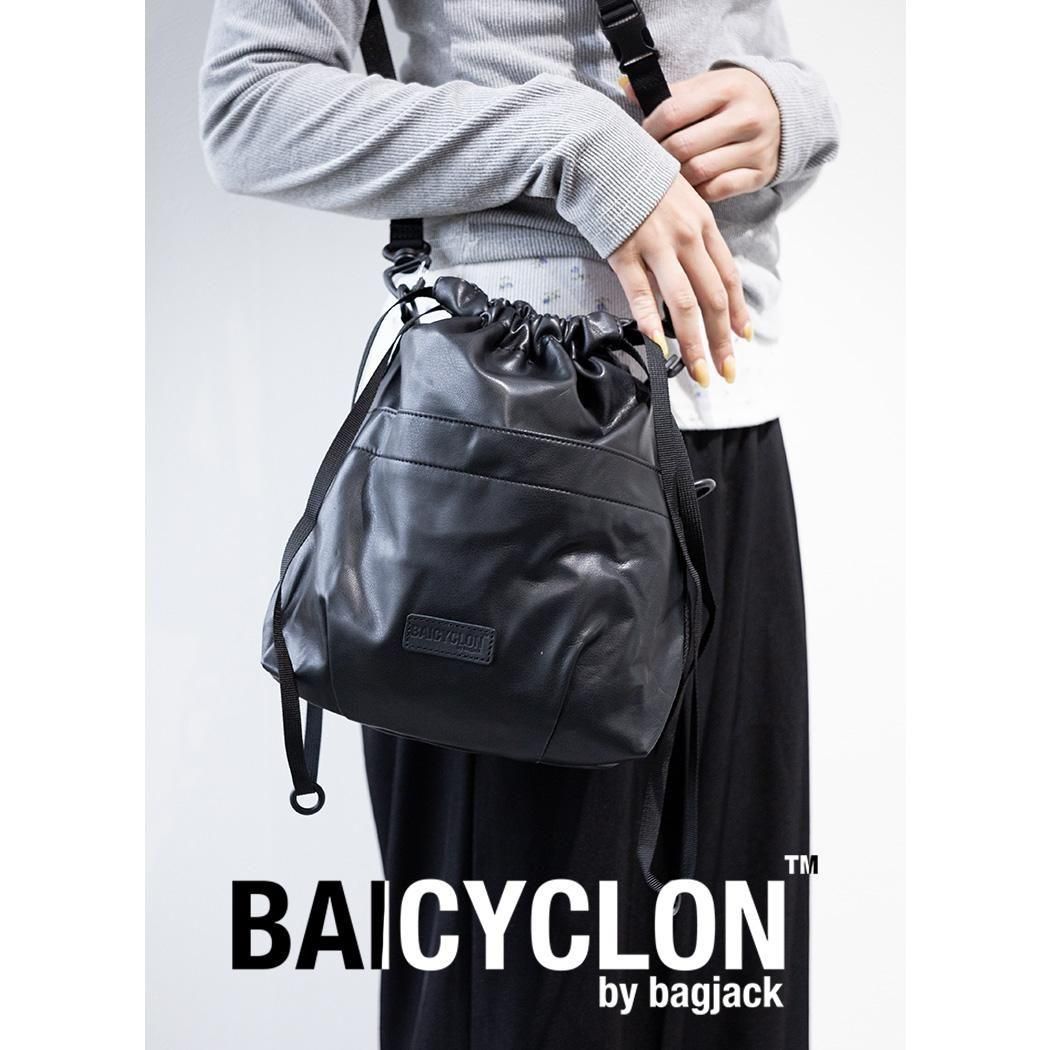 BAICYCLON DRAW STRING BAG(LE) BLACK Х ɥȥ󥰥Хå Хå ( ֥å   Хå  BCL-114LE )