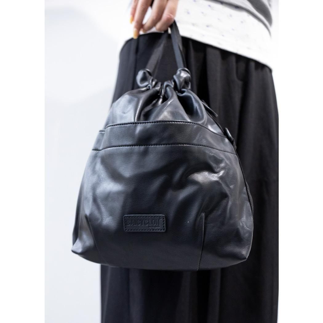 BAICYCLON DRAW STRING BAG(LE) BLACK Х ɥȥ󥰥Хå Хå ( ֥å   Хå  BCL-114LE )