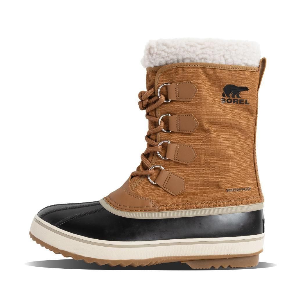 SOREL 1964 PAC NYLON CAMEL BROWN BLACK  1964 ѥå ʥ ץ롼 ֡ (    ɿ NM5189-224 )