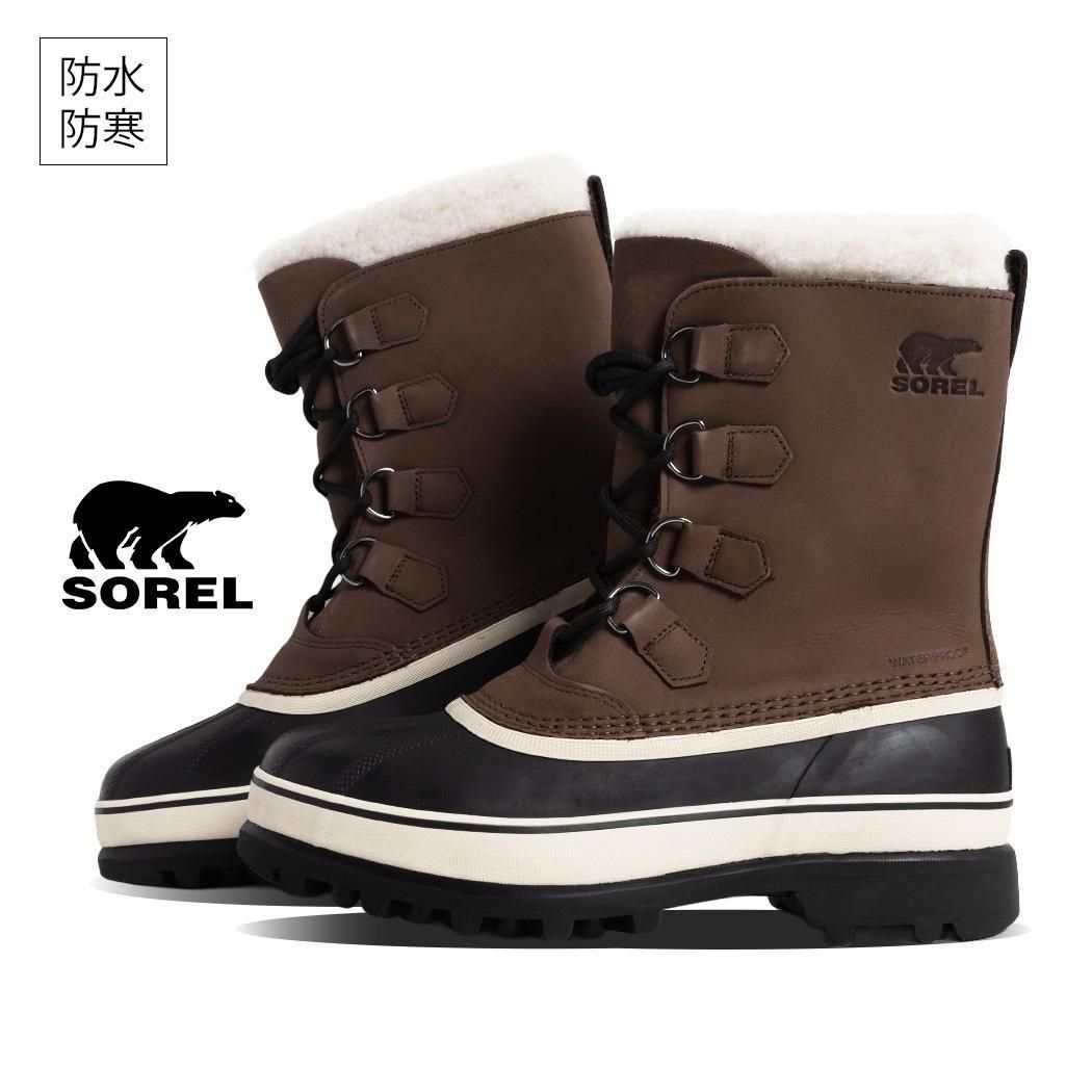 SOREL CARIBOU WATERPROOF BRUNO  ֡ ץ롼 ֡ ( ֥饦 㿧  ɿ NM1000-238 )