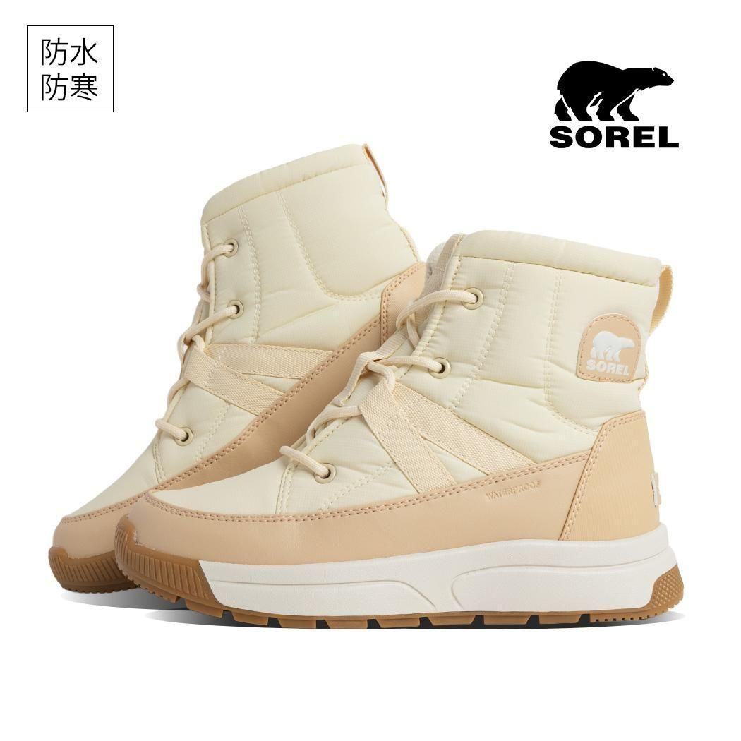 SOREL WHITNEY 3 MID WP TAWNY BUFF BLACK  åȥˡ3 ߥå ץ롼 ֡ ( ١ ֥饦 㿧 ɿ NL5282-292 )