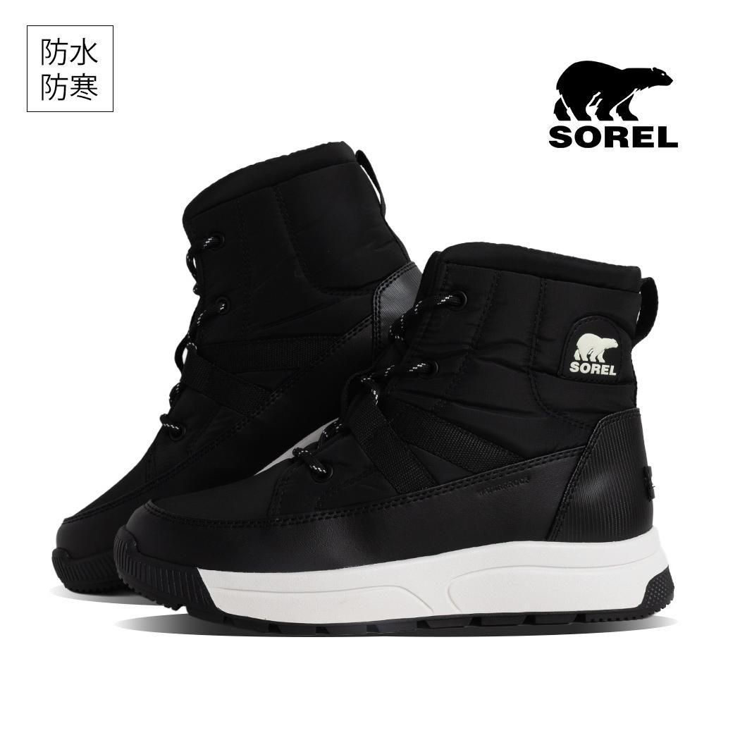 SOREL WHITNEY 3 MID WP BLACK SEA SALT  åȥˡ3 ߥå ץ롼 ֡ ( ֥å ǥ ɿ  NL5282-010 )