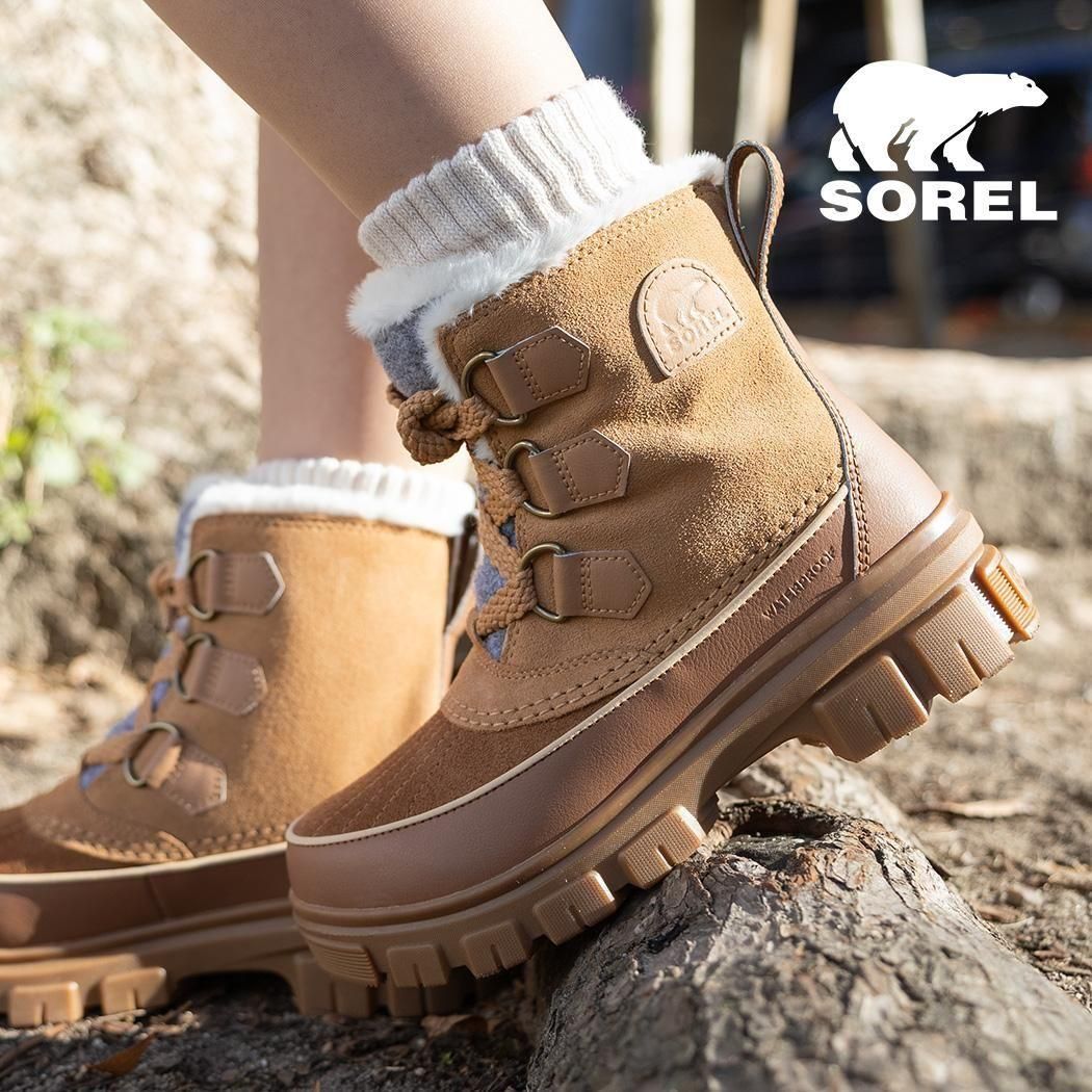 SOREL TIVOLI V WP TAWNY BUFF VELVET TAN  ƥܥ5 ץ롼 ֡ ( ١ ֥饦 㿧 ɿ NL5113-253 )