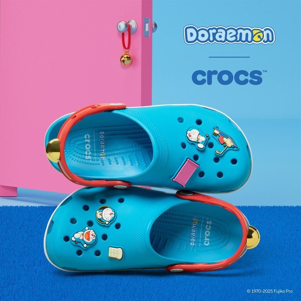 crocs DORAEMON CLASSIC CLOG BLUE å ɥ館 饷å å  ( ǥ  饯 ƣҡFͺ 211691 )