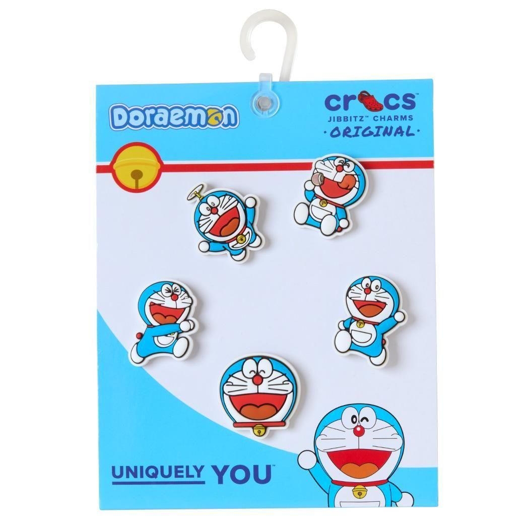 crocs JIBBITZ DORAEMON PACKACK MULTI å ӥå ɥ館 5ĥѥå ꡼ ( 塼꡼ 10016188 )