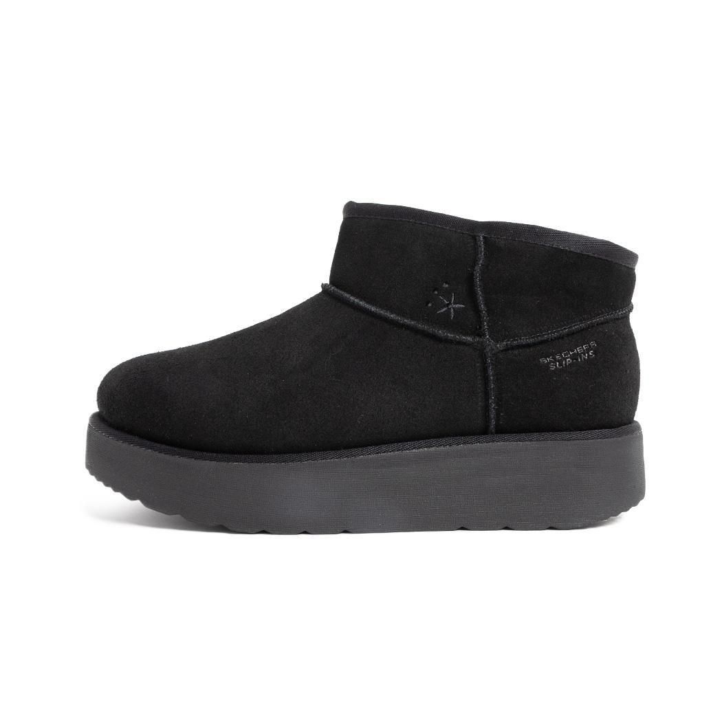 SKECHERS KEEP COZY BLACK �����å��㡼�� ����åץ��� ������ �������� �֡��� ( �֥�å� �� �쥶���֡��� ��ǥ����� 169143BBK )