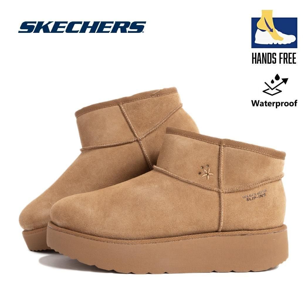 SKECHERS KEEP COZY CHESTNUT �����å��㡼�� ����åץ��� ������ �������� �֡��� ( �١����� �������ʥå� �쥶���֡��� ��ǥ����� 169143CSNT )