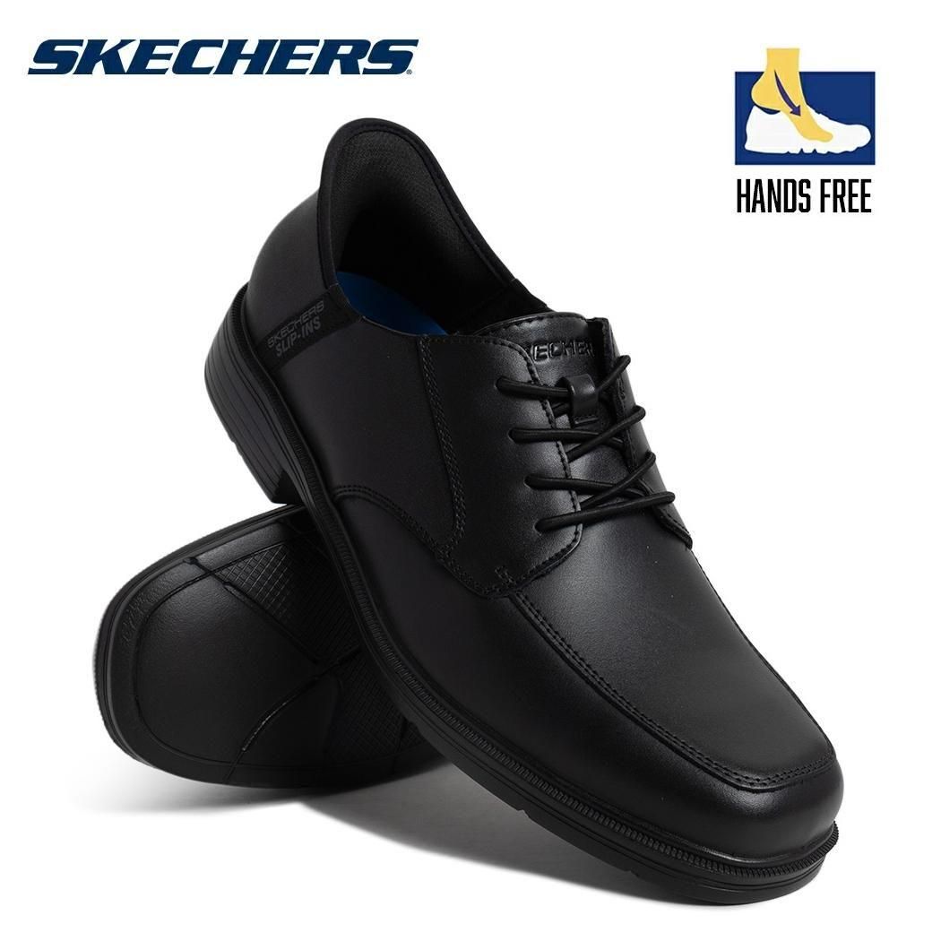 SKECHERS CASWELL BLACK å㡼 㥹 ե ˡ ( ֥å  ׷ ӥͥ塼 åץ󥺥꡼ 205220BLK )