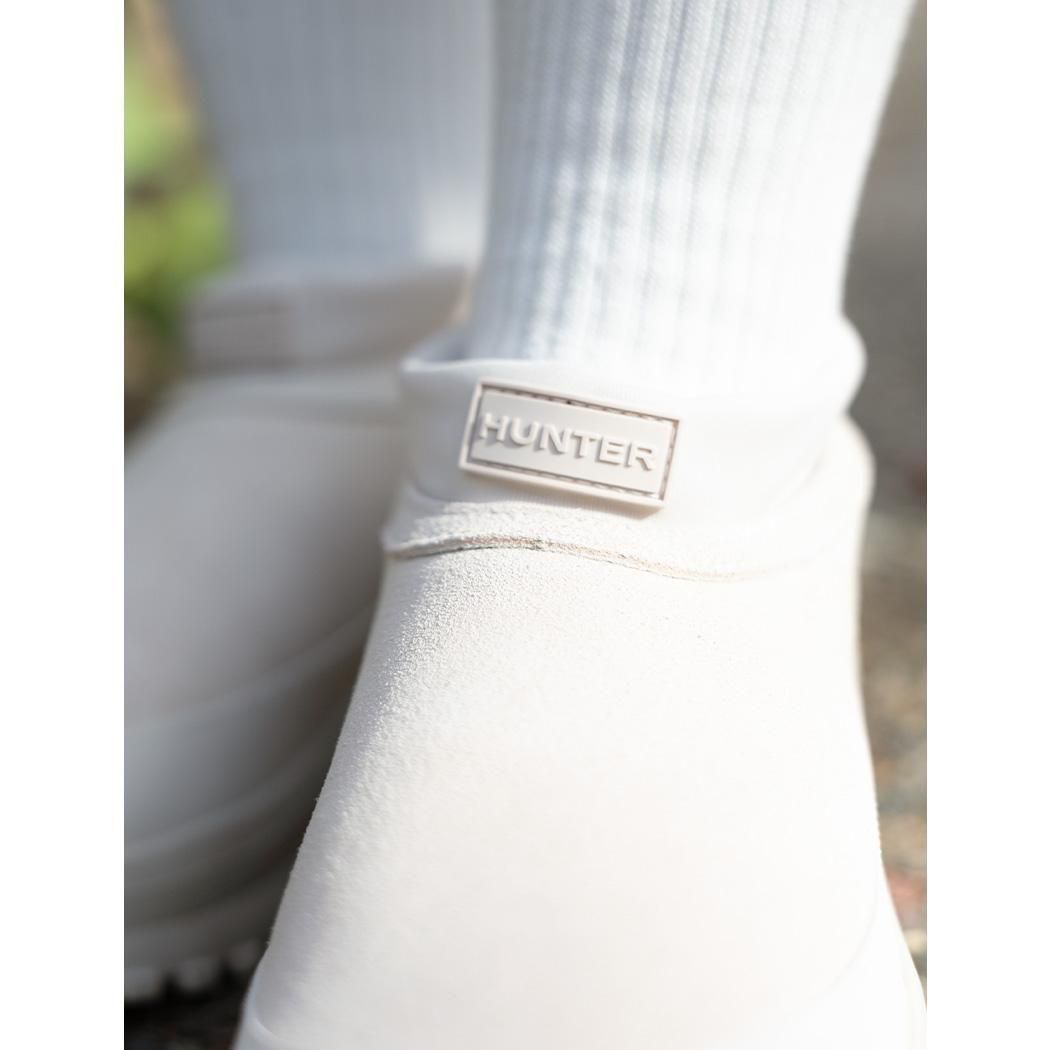 HUNTER UNISEX TRVEL FLOW SUEDE TRINER WHITE �ϥ󥿡� �ȥ�٥� �ե��� �������� �ȥ졼�ʡ� �֡��� ( ��ǥ����� UFF7116LEASHW )