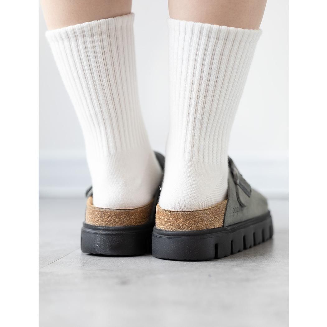 BIRKENSTOCK BOSTON CHUNKY LEVE BASALT GRAY ӥ륱󥷥ȥå ܥȥ󥭡  ( 졼  쥶  1029142 )