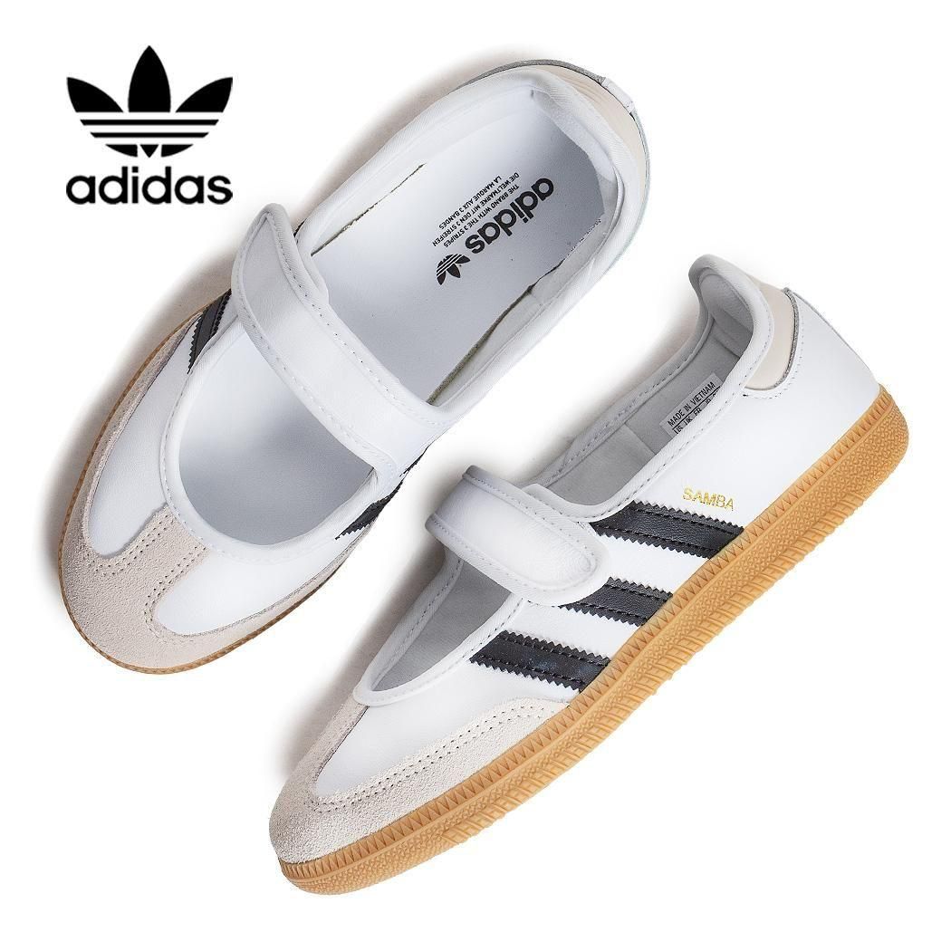 adidas SAMBA JANE W CLOUD WHITE ���ǥ����� ����� �������� ���ˡ����� ( �ۥ磻�� �� ���ॽ���� ��꡼�������� �Х쥨���塼�� JR1402 )