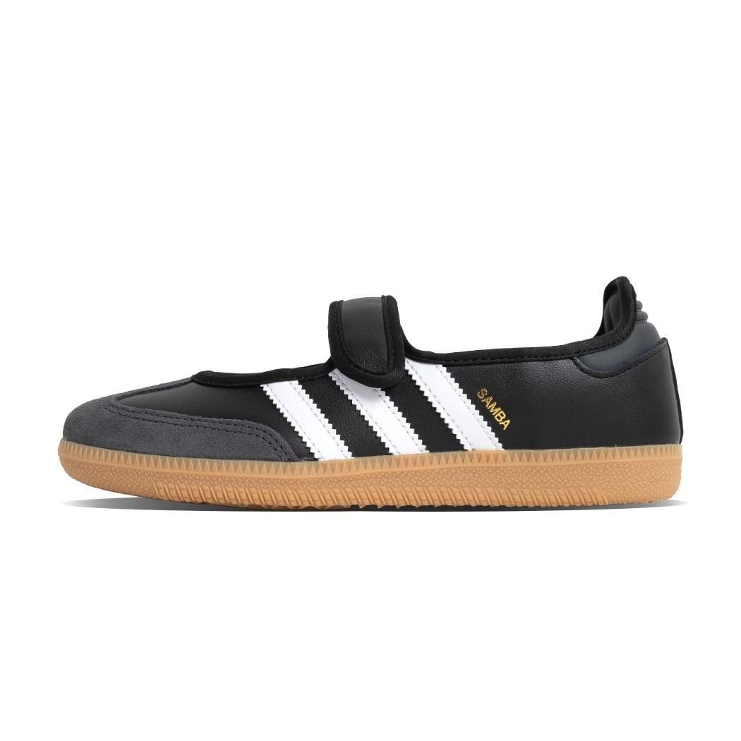 adidas SAMBA JANE W BLACK ���ǥ����� ����� �������� ���ˡ����� ( �֥�å� �� ���ॽ���� ��꡼�������� �Х쥨���塼�� JQ6445 )