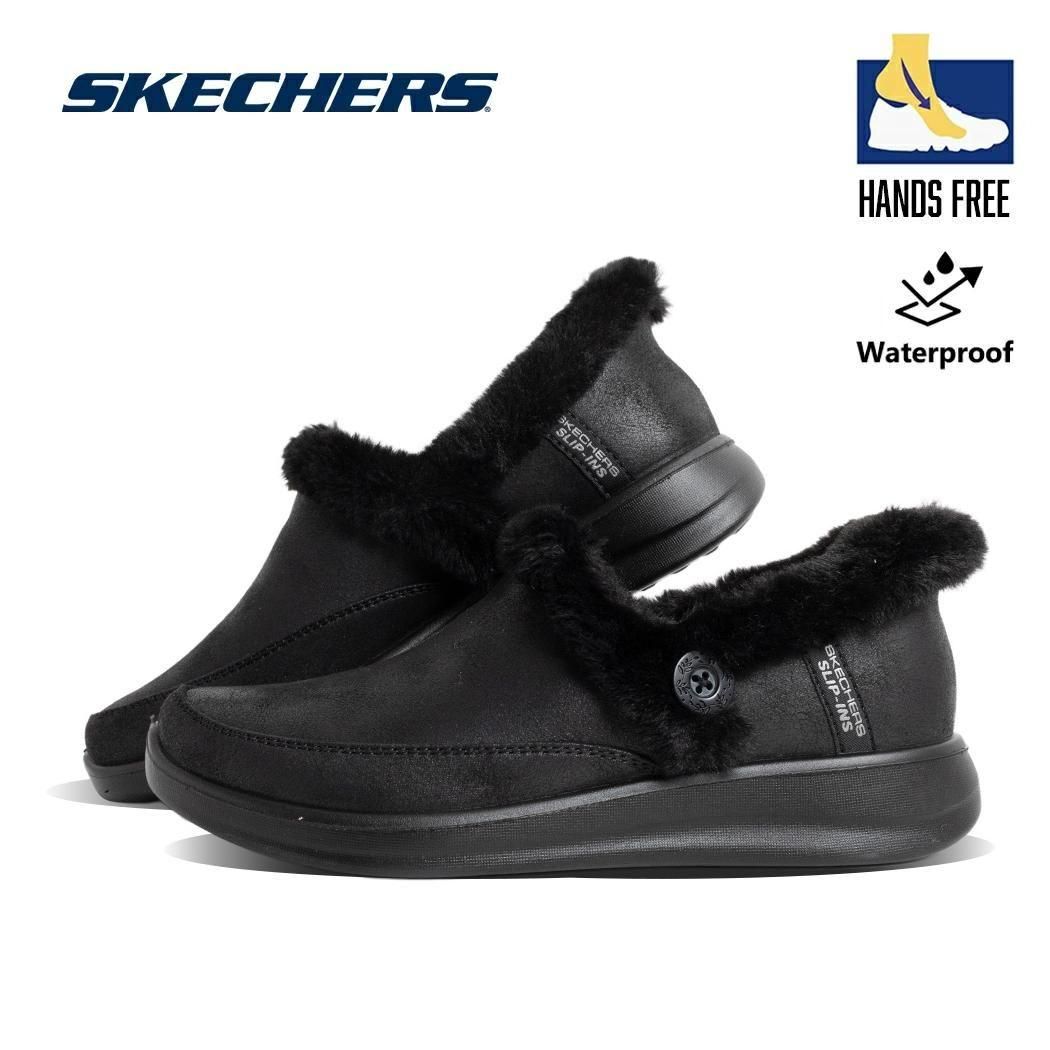 SKECHERS COZY ESCAPE BLACK �����å��㡼�� ����åץ��� �������� ���������� ���ˡ����� ( �֥�å� �ܥ����塼�� ���� ���� 168114BBK )