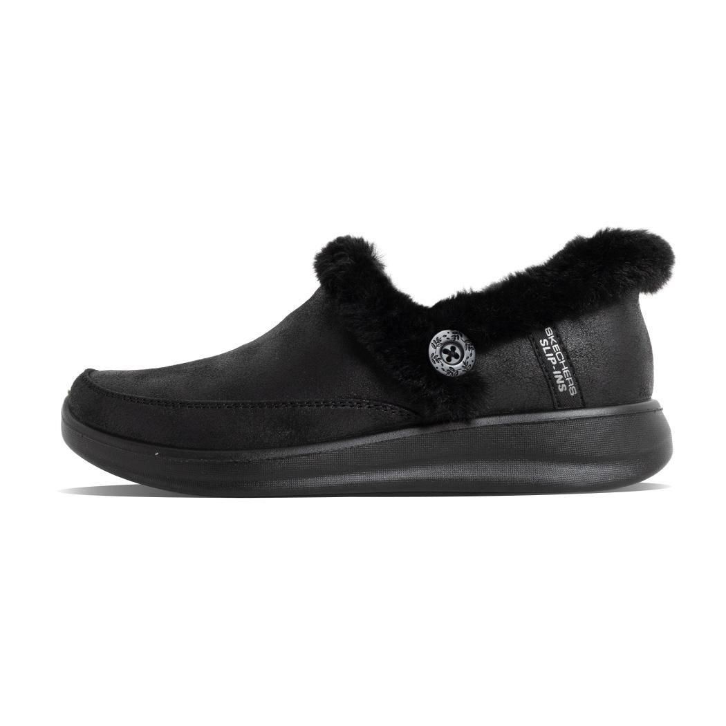 SKECHERS COZY ESCAPE BLACK �����å��㡼�� ����åץ��� �������� ���������� ���ˡ����� ( �֥�å� �ܥ����塼�� ���� ���� 168114BBK )