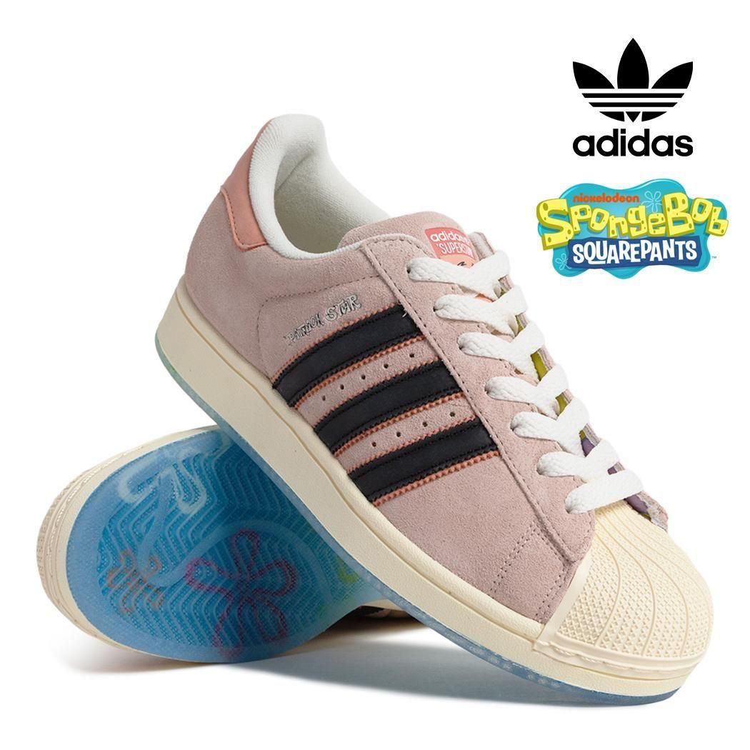 adidas SPONGEBOB �� ADIDAS SUPERSTAR PATRICK STAR ���ݥ󥸡��ܥ� �� ���ǥ����� �����ѡ������� ���ˡ����� ( ����� JQ6778 )