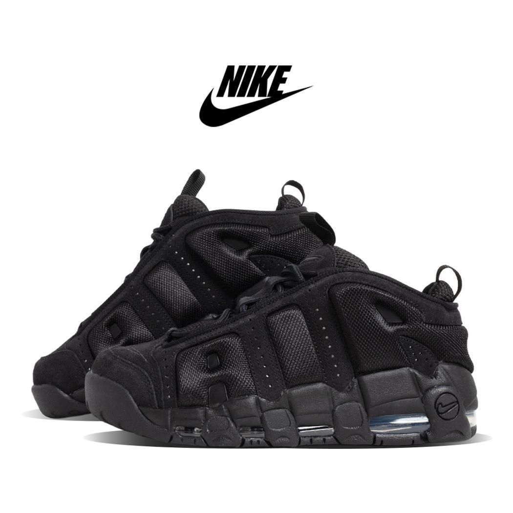 NIKE AIR MORE UPTEMPO LOW BLACK/BLACK �ʥ��� �����⥢ ���åץƥ�� ���� ���ˡ����� ( �֥�å� �� �⥢�ƥ� ��� IM6649-001 )