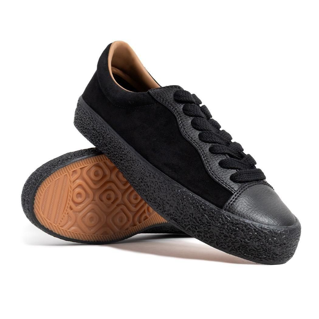 LAST RESORT AB VM002 SUEDE LEATHER BLACK/BLACK ラストリゾート