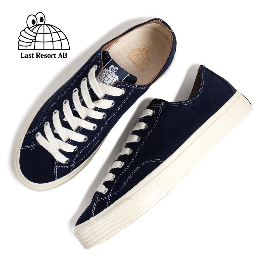LAST RESORT AB VM003 LO CORD DARK NAVY/WHITE �饹�ȥ꥾���� ���� �����ǥ���� ���ˡ����� ( �ͥ��ӡ� �� �������ȥ��塼�� VM003DNW )