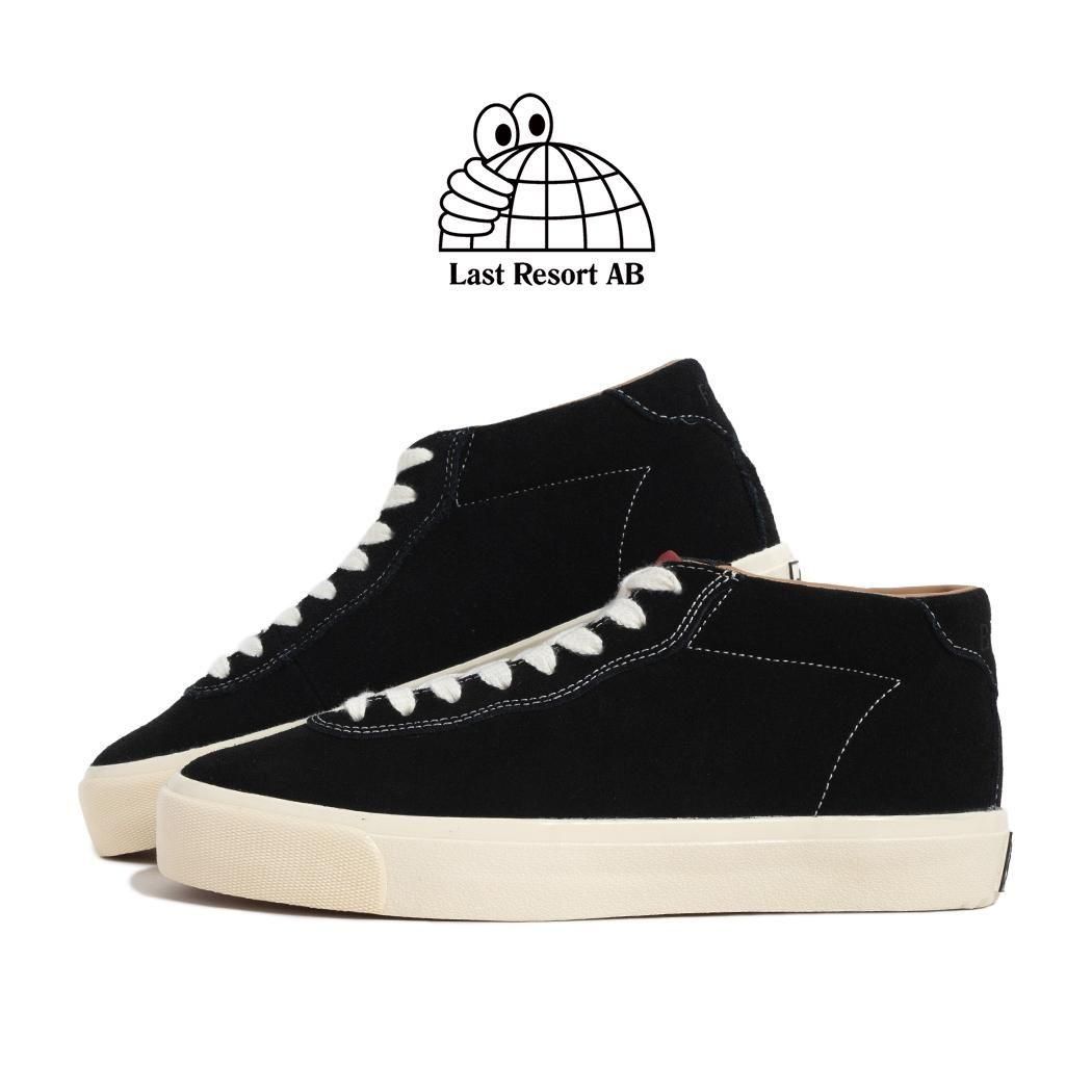 LAST RESORT AB VM001 MID BLACK/WHITE �饹�ȥ꥾���� �ߥå� ���ˡ����� ( �֥�å� �� �ϥ����å� �쥶�����ˡ����� ��� VM001HIBKW )