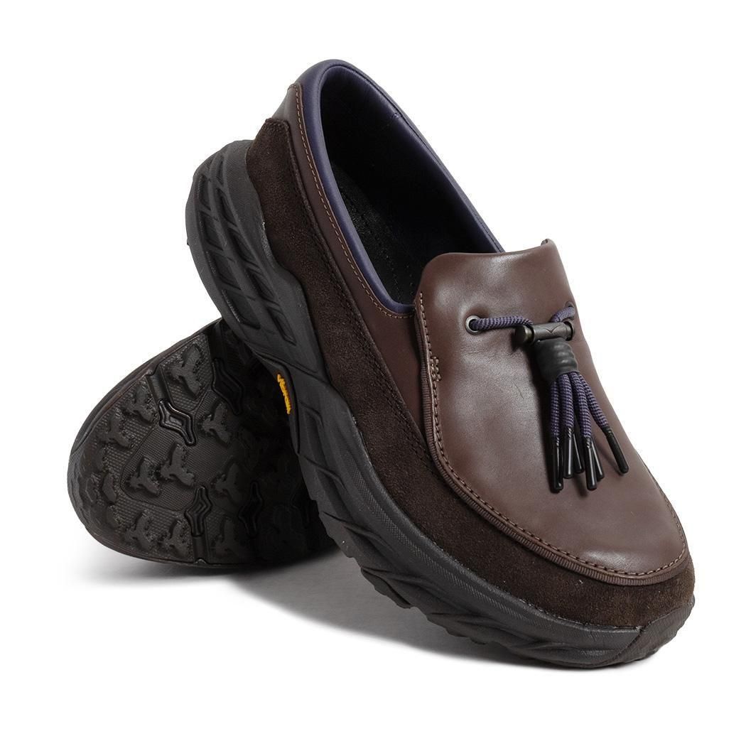HOKA ONE ONE SPEED LOAFER WALNUT CAST IRON ホカオネオネ スピード