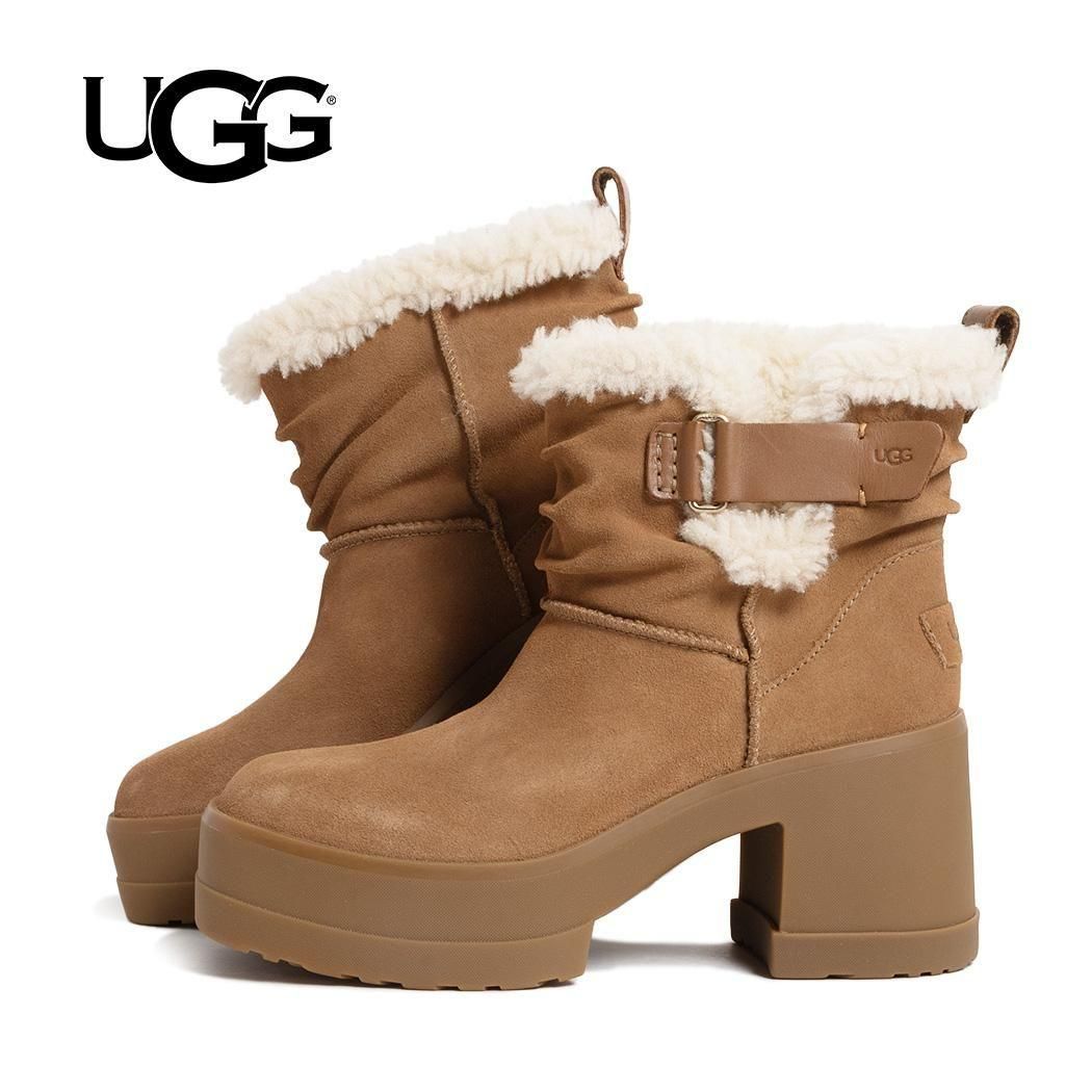 UGG MOXY PULL ON CHESTNUT  ⥯ ץ륪 ֡ ( ʥå ١ ץ  ҡ ٥ ǥ 1171476-CHE )